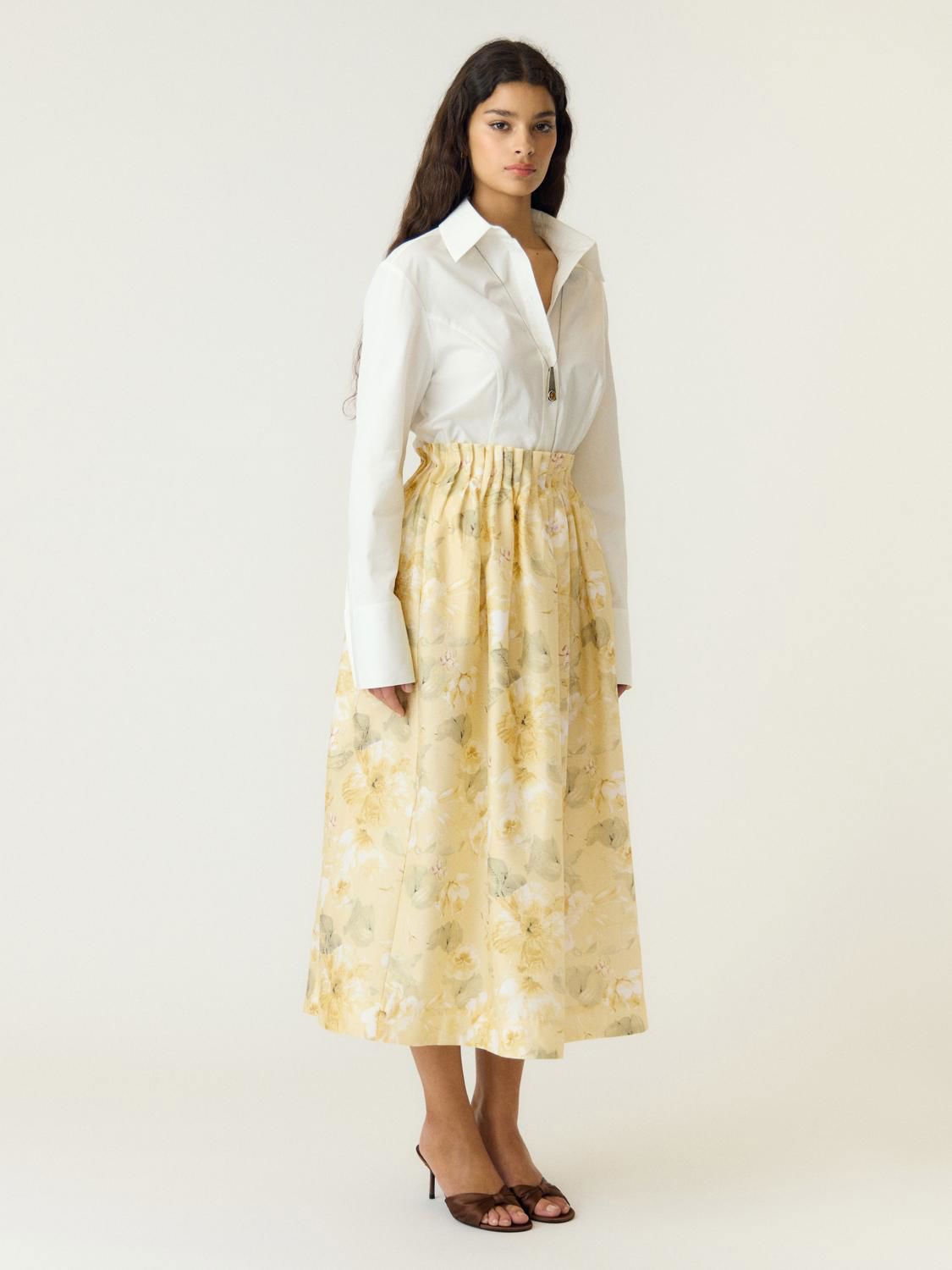 Yaslemon Hw Ankle Skirt