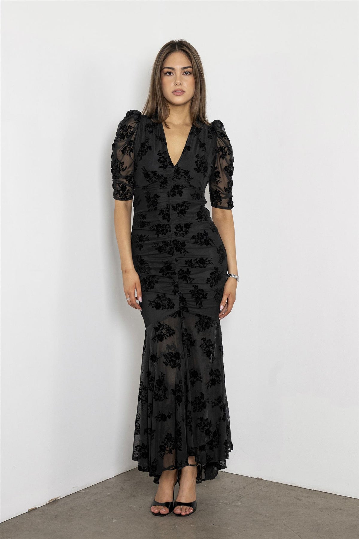 Sofia Dress Blooming Mesh