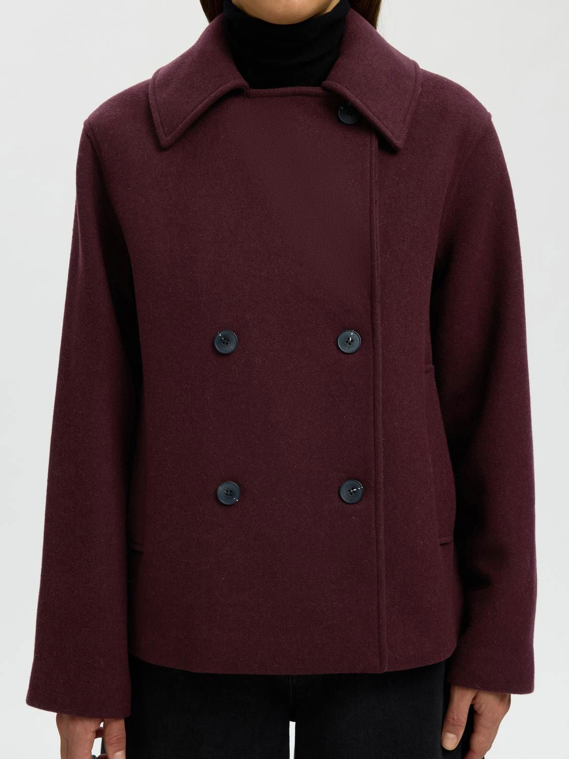 Slwzia-Alma Wool Blend Jacket Noos