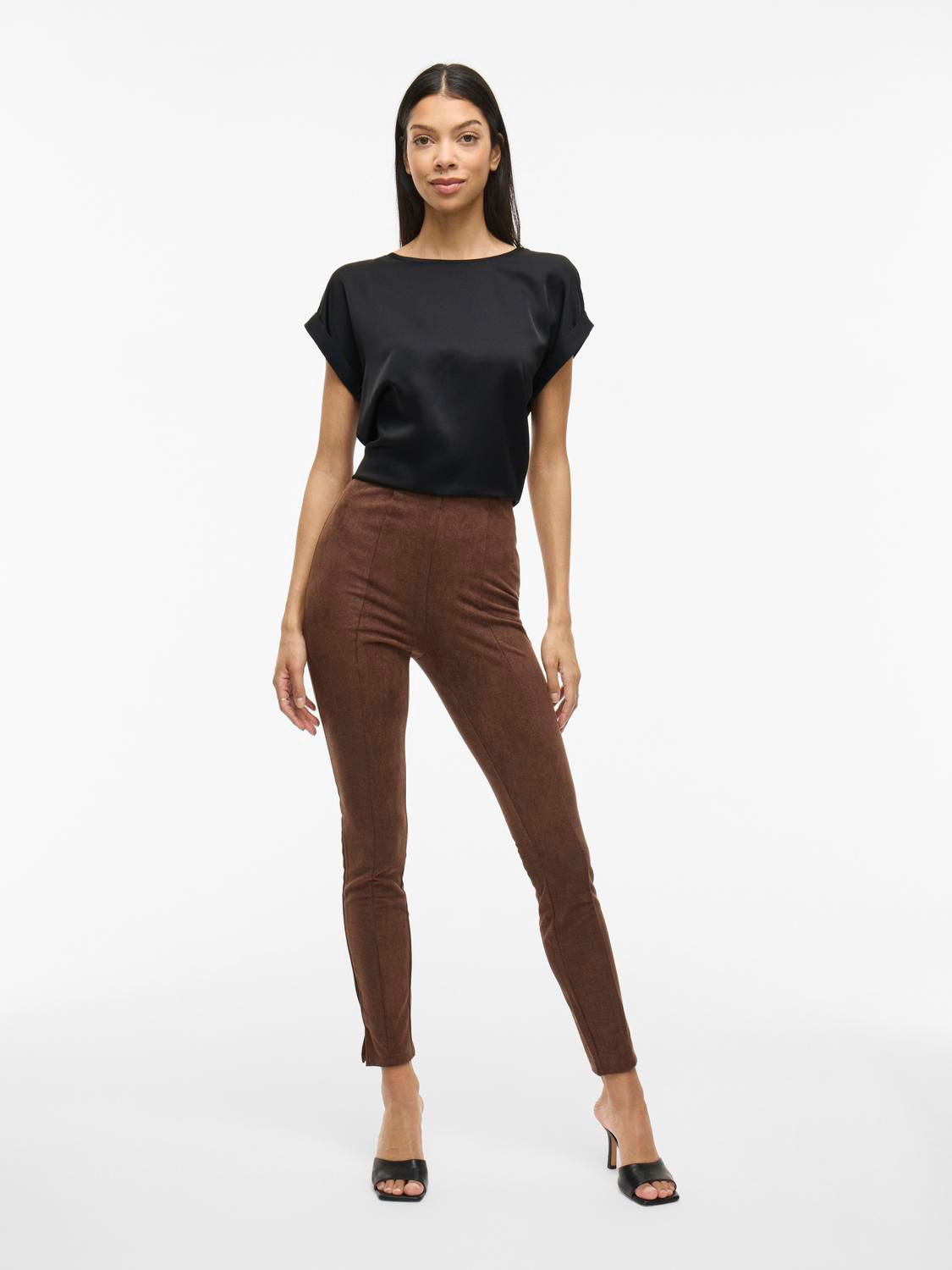 Viellette S/s Satin Top - Noos