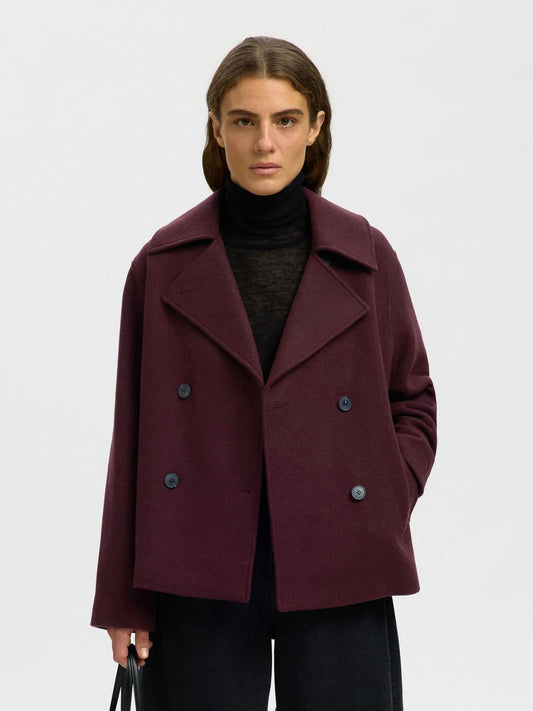 Slwzia-Alma Wool Blend Jacket Noos
