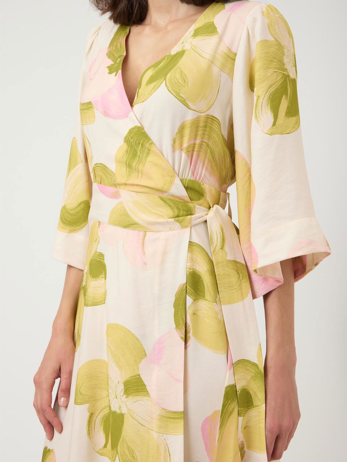 Yasmarga 3/4 Wrap Long Dress S. Noos