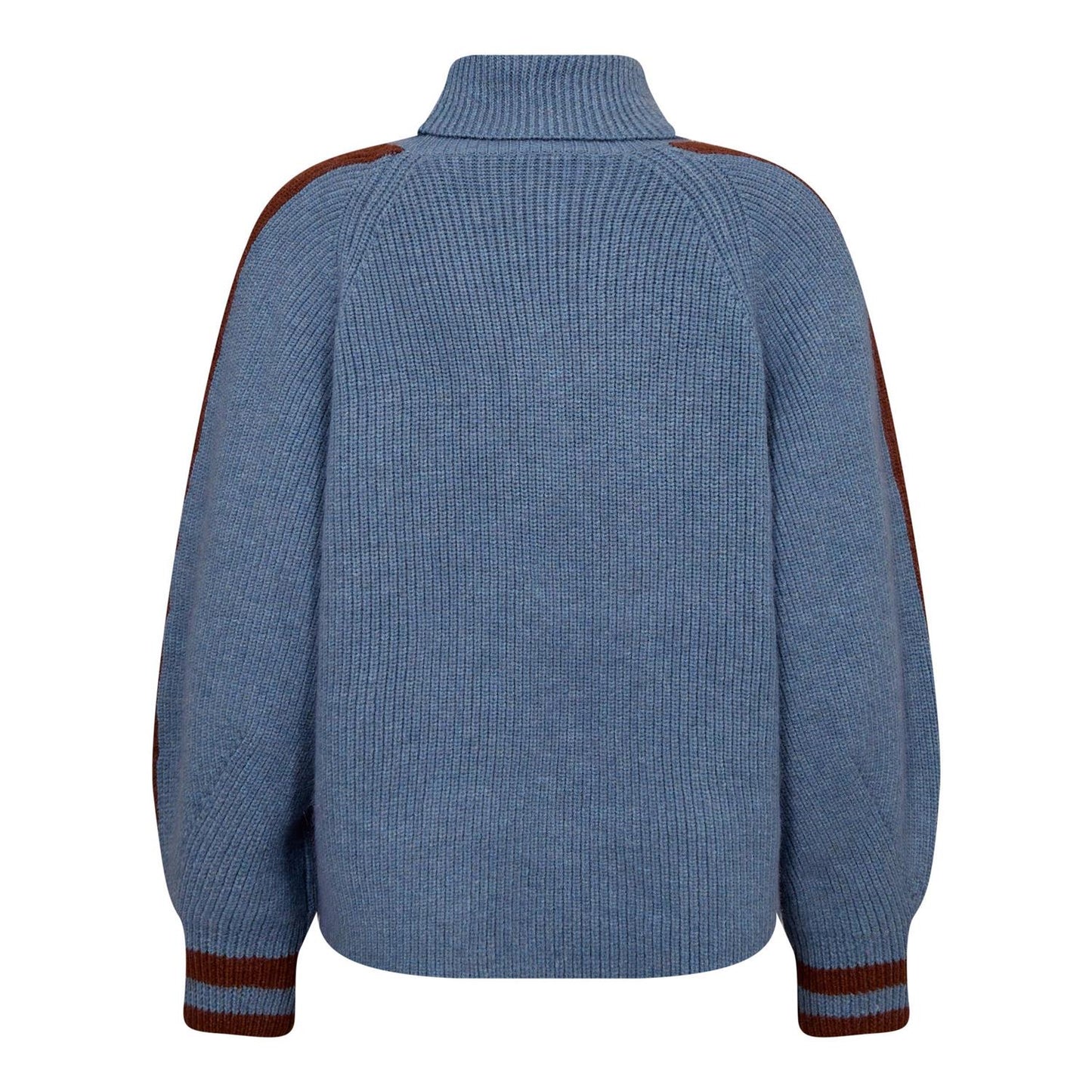 Rowcc Roll Neck Rib Knit