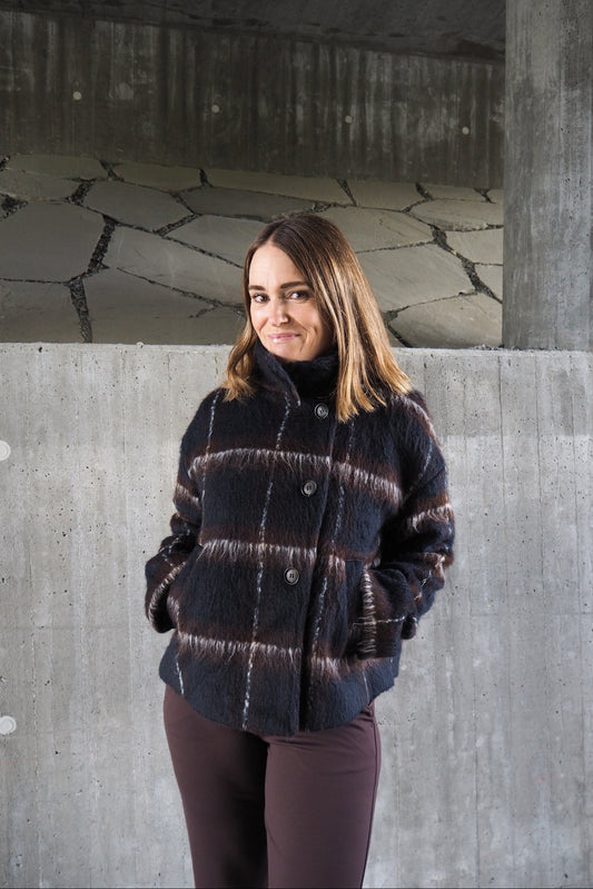 Vimelon L/s Check Jacket/bfs