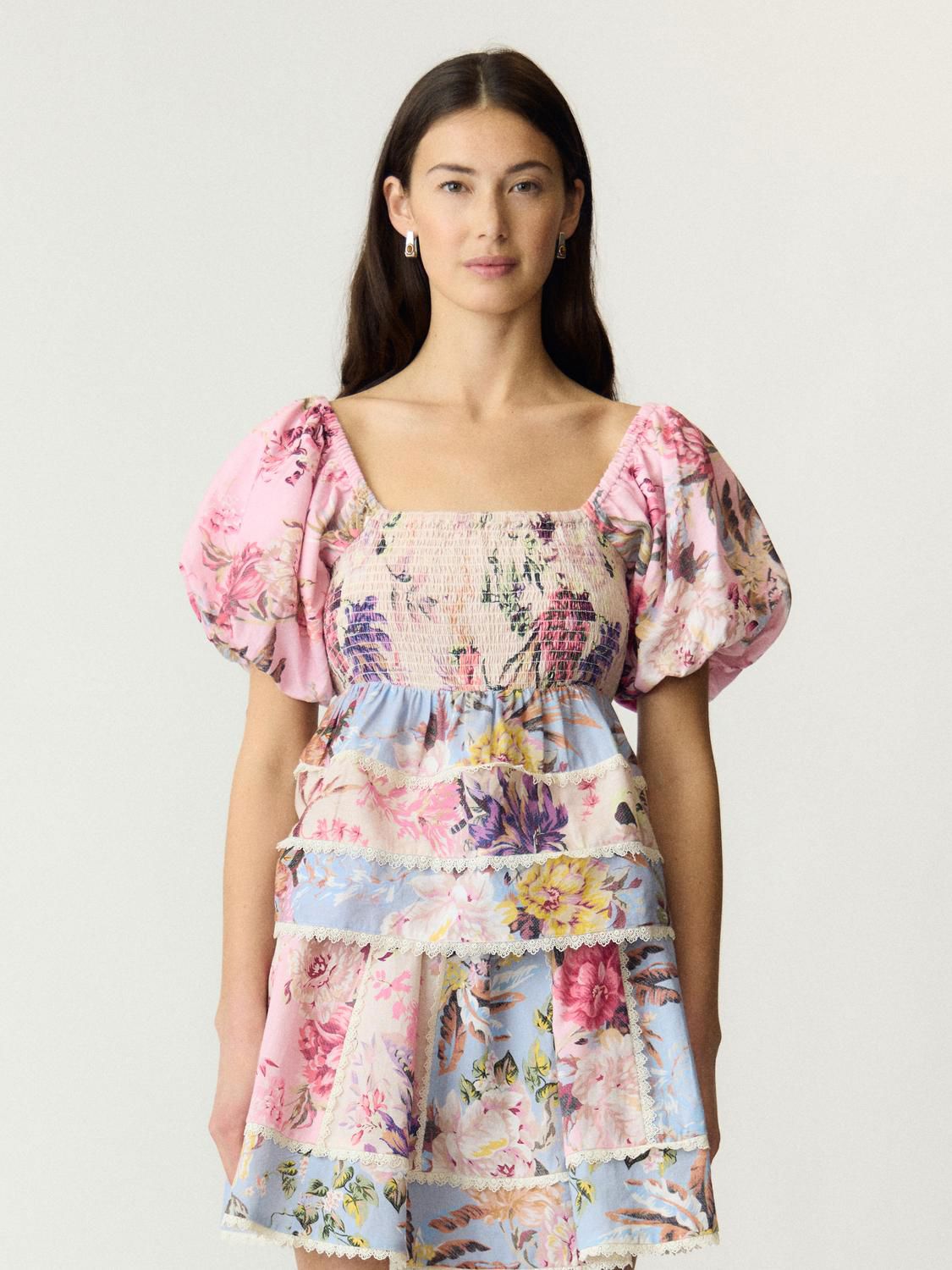 Yasmessa Ss Smock Top - Fest S.