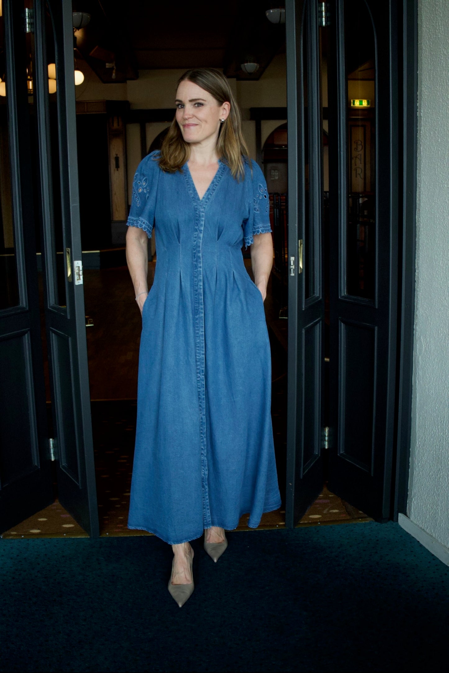 Tillycc Emb Pleat Dress