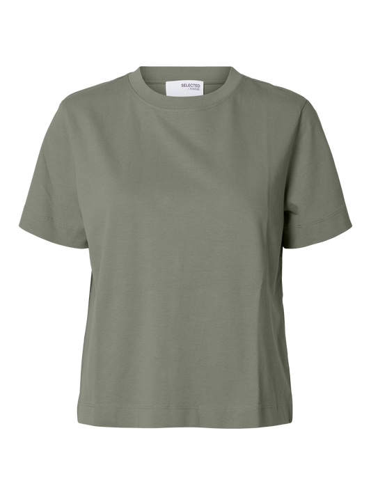 Essential ss boxy tee