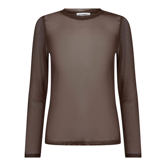 33201 Meshcc O-Neck Blouse