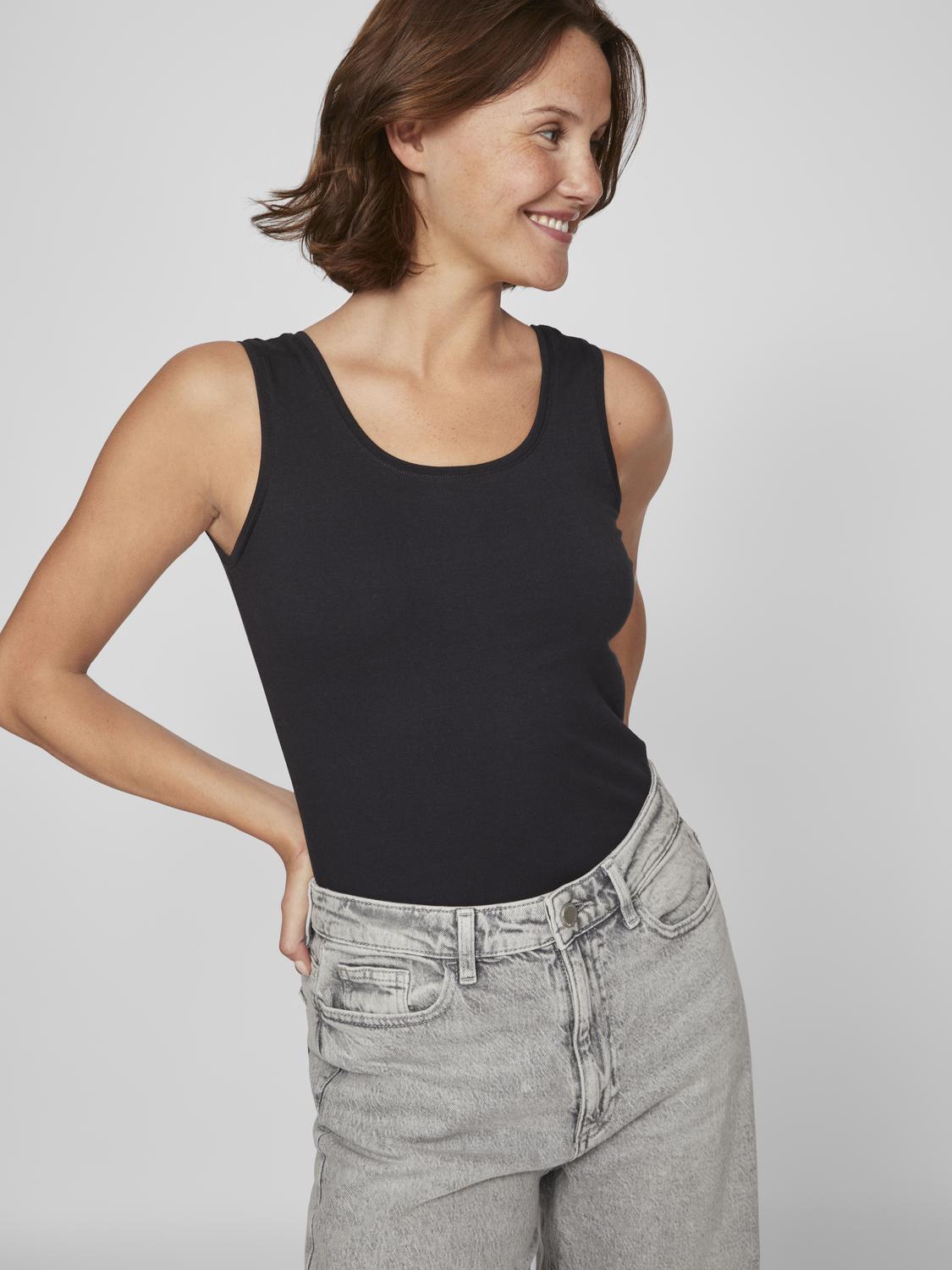 Nora tank top - Black Beauty