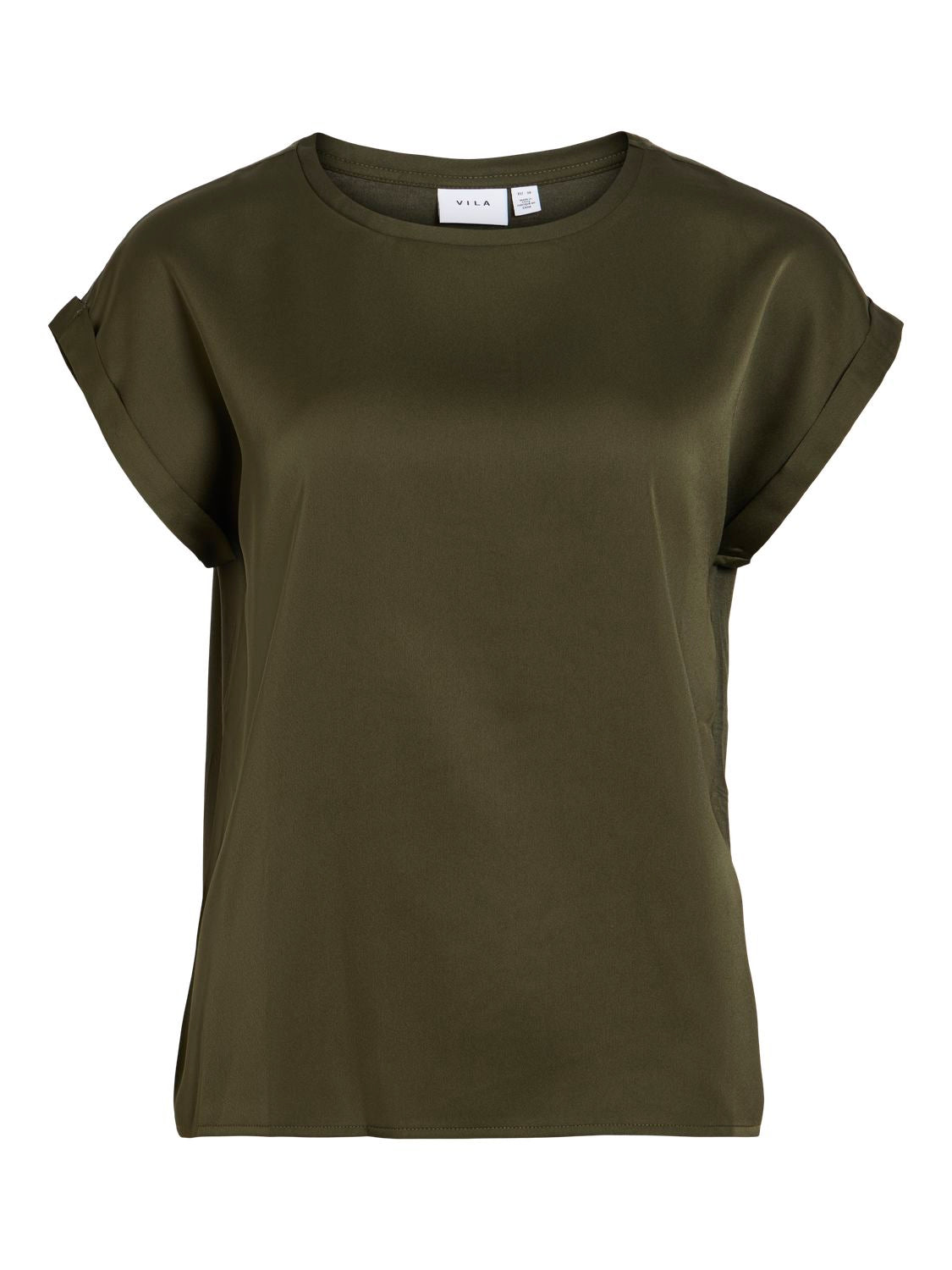 Viellette S/s Satin Top - Noos