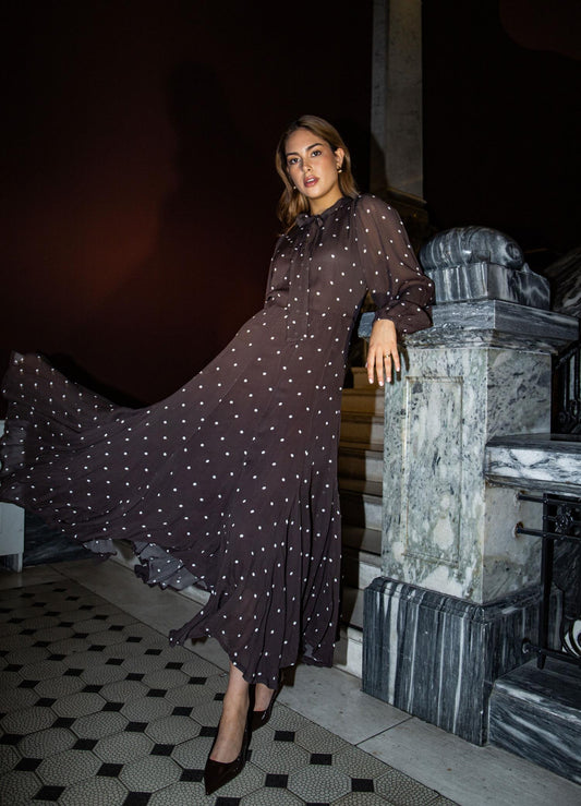Daniella Dress French Dot