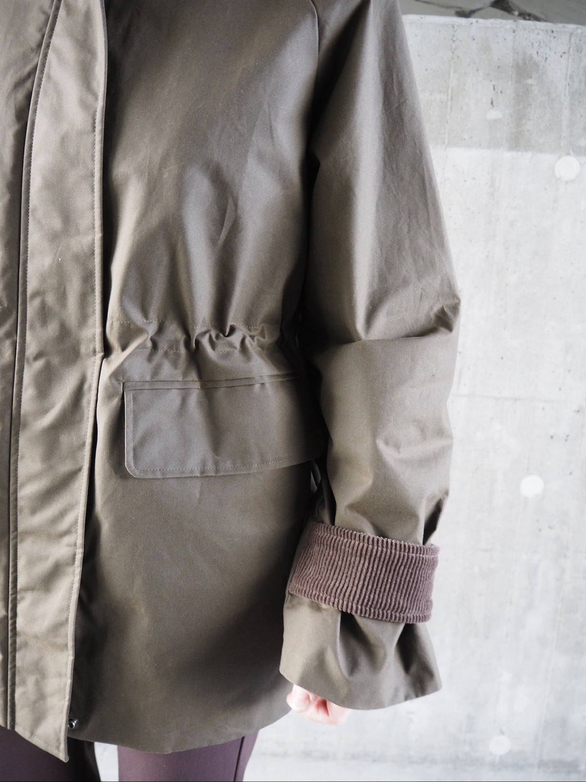 Slwwilma Waxed Jacket Noos