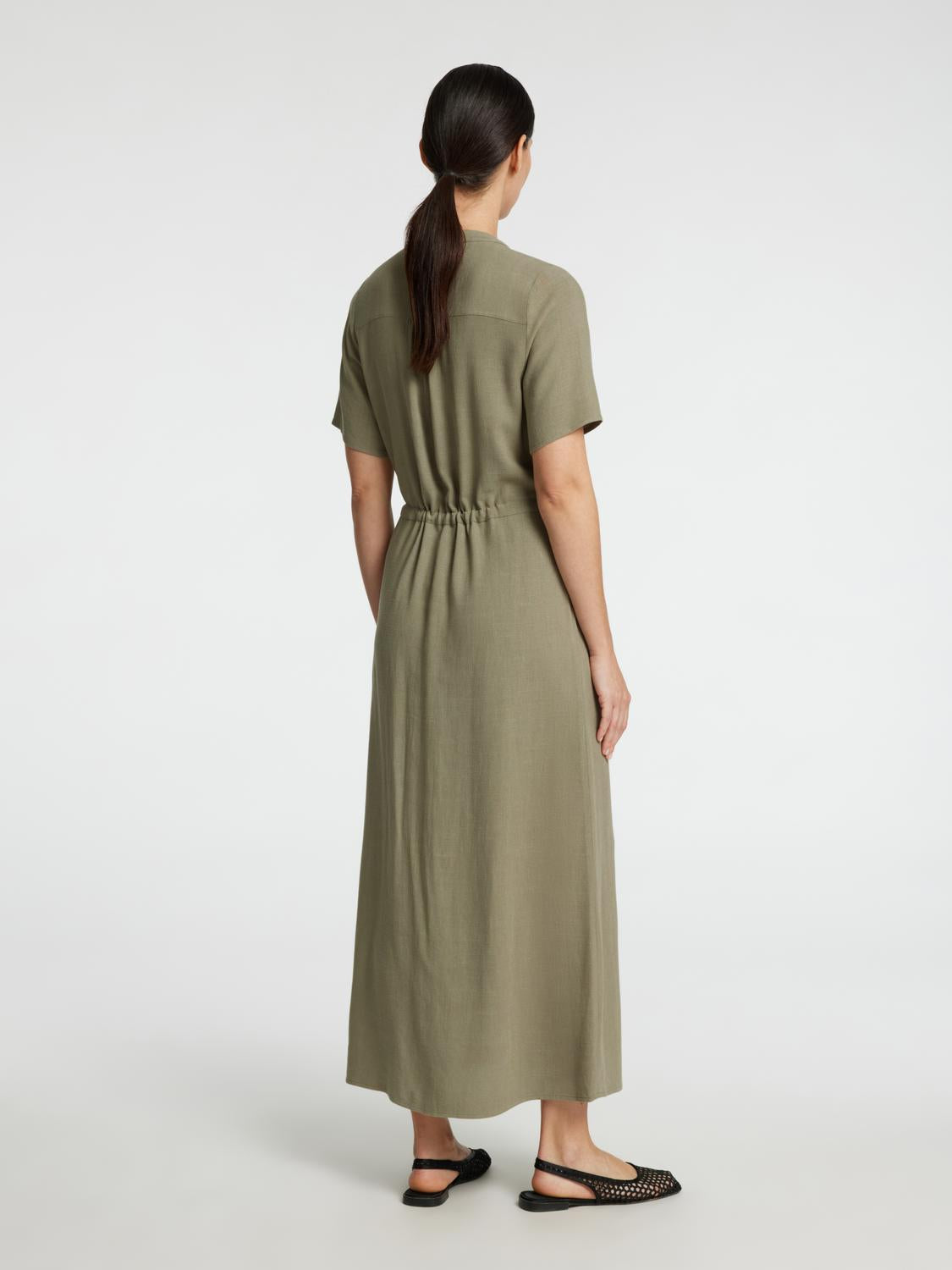 Slfviva-damina ss ankle dress