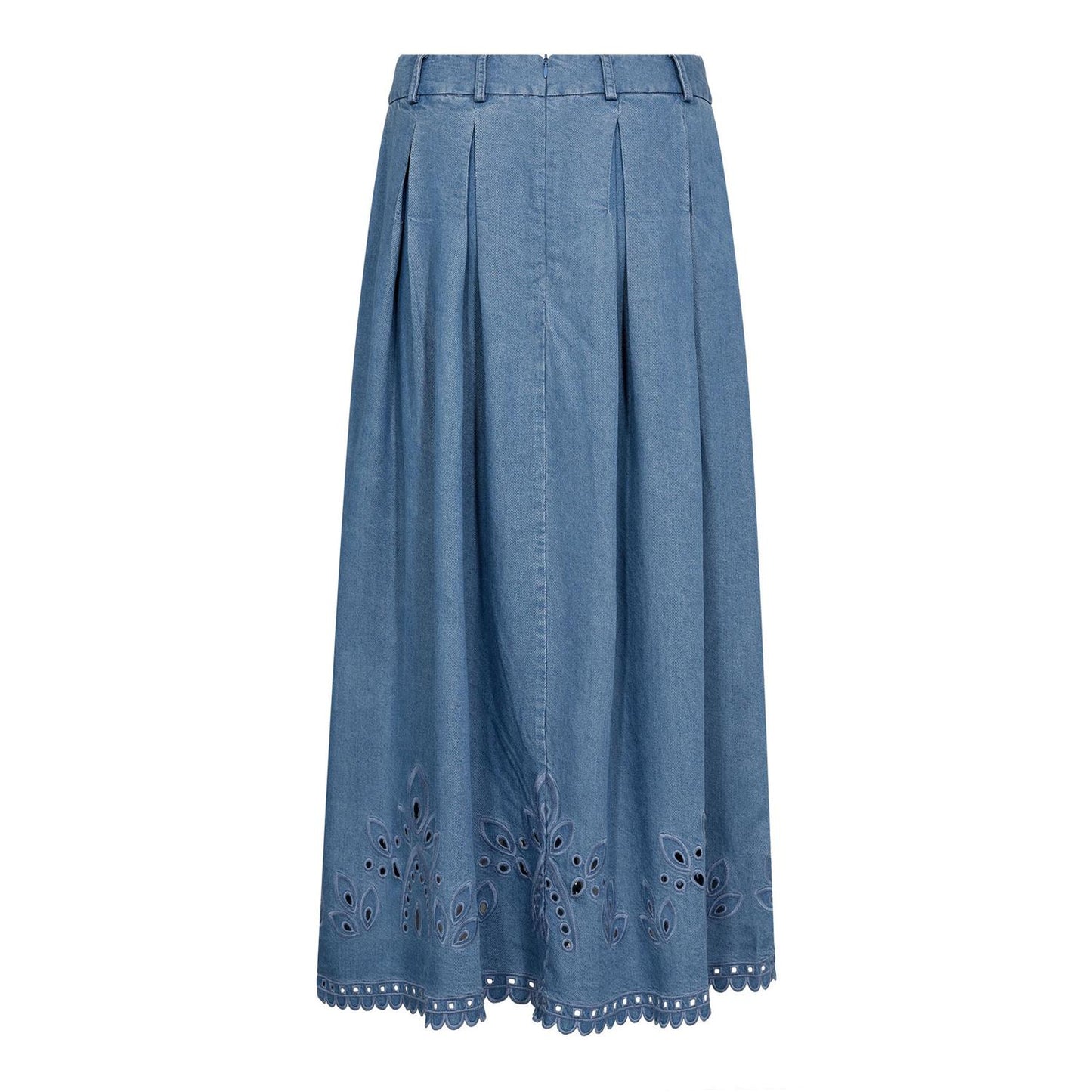 Tillycc Pleat Emb Skirt