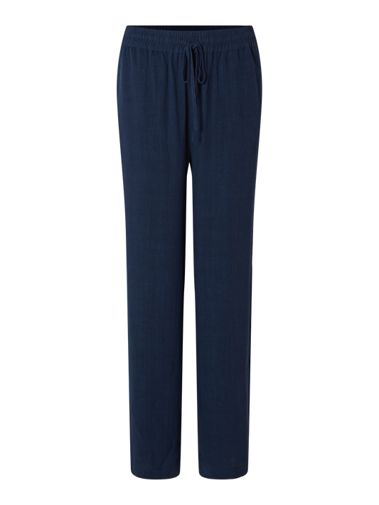 Slfviva-gulia hw long linen pant