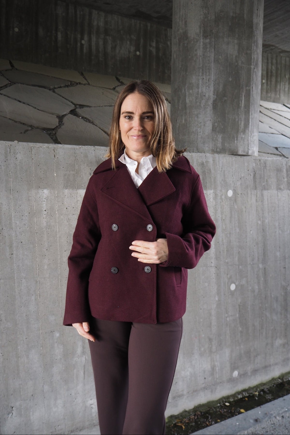 Slwzia-Alma Wool Blend Jacket Noos