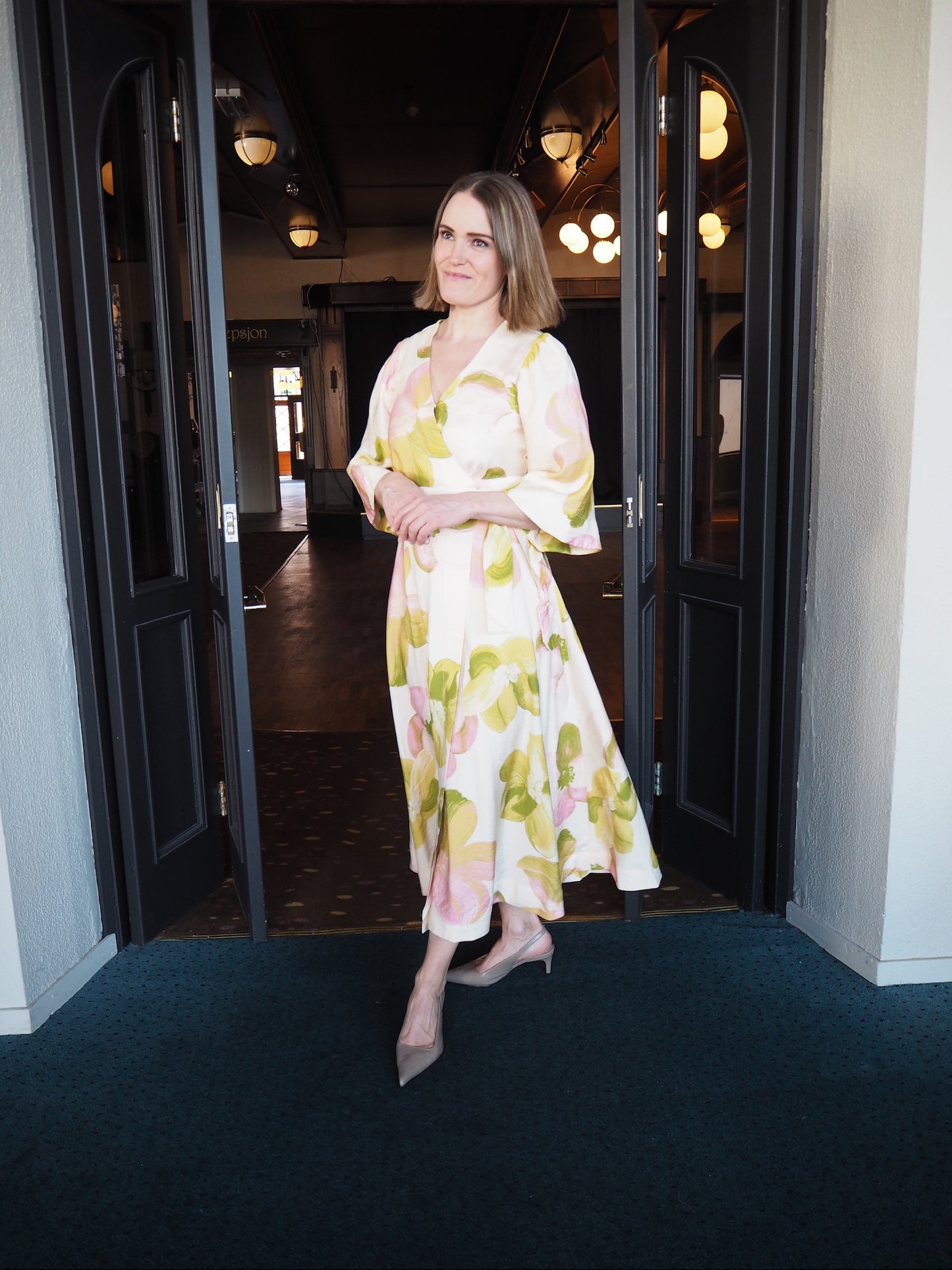 Yasmarga 3/4 Wrap Long Dress S. Noos