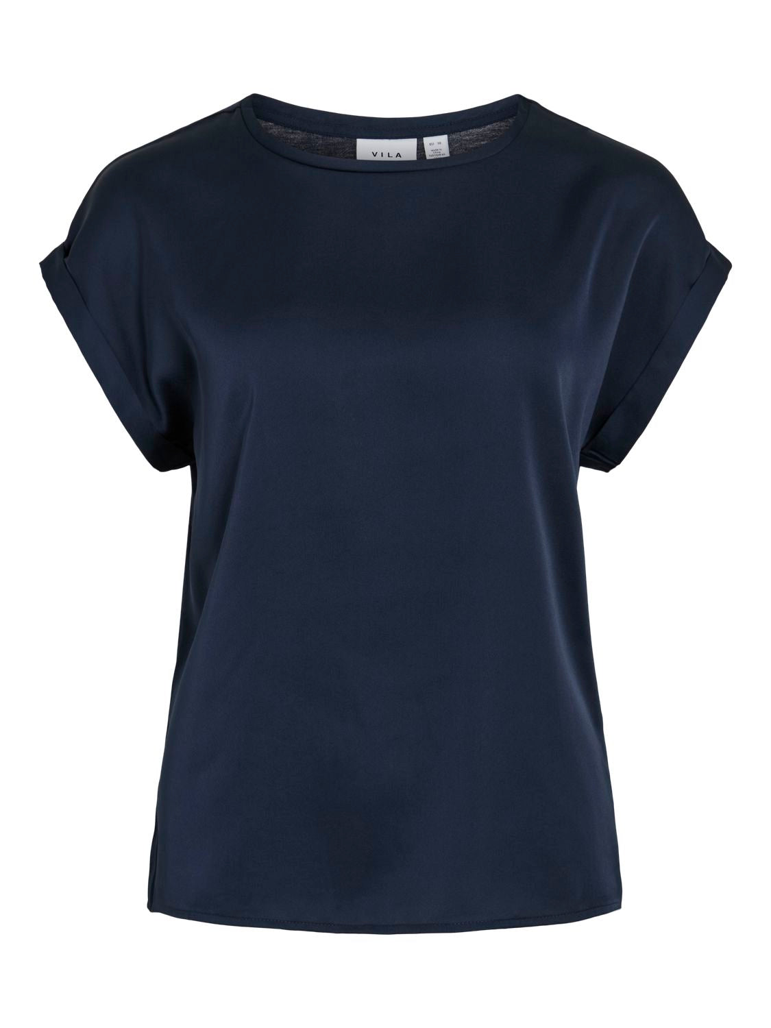 Viellette S/s Satin Top - Noos