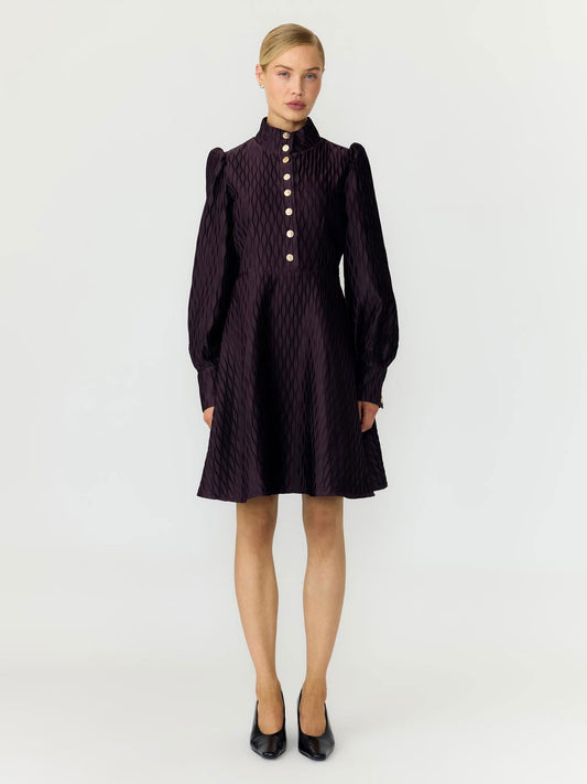 Yasripple Ls Dress S. Noos