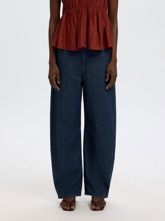 Slfloose Barrel Hanny Mw Jeans
