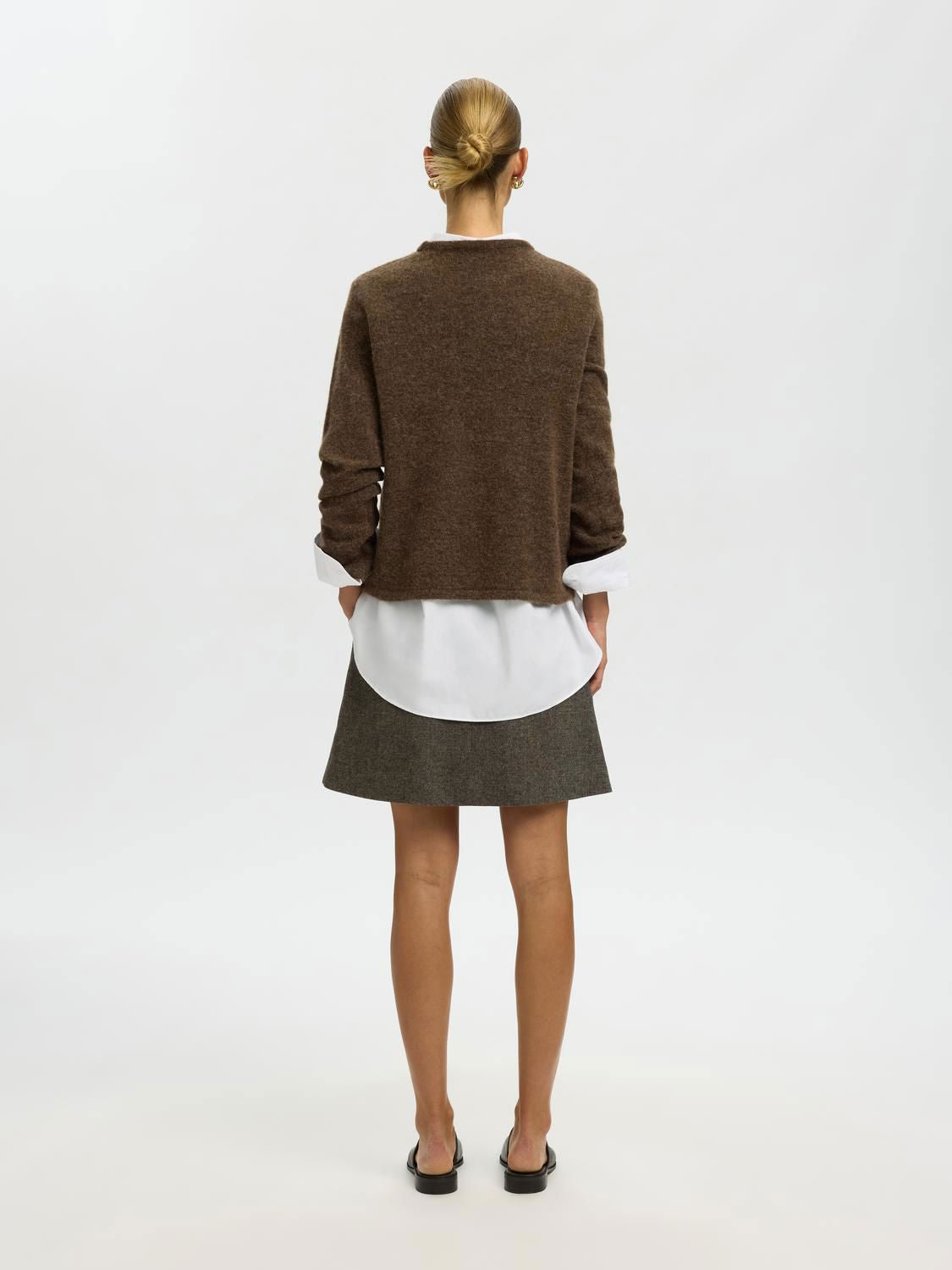 Slwlulu New Ls Knit O-Neck Noos