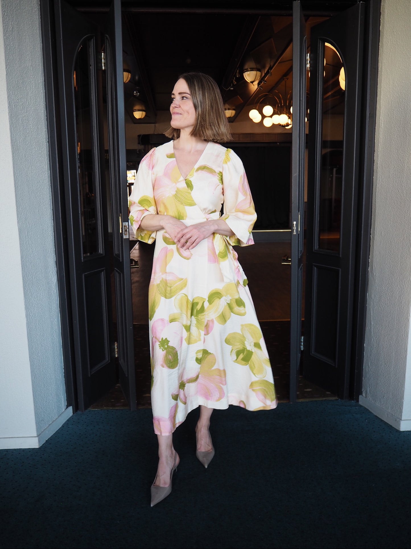 Yasmarga 3/4 Wrap Long Dress S. Noos