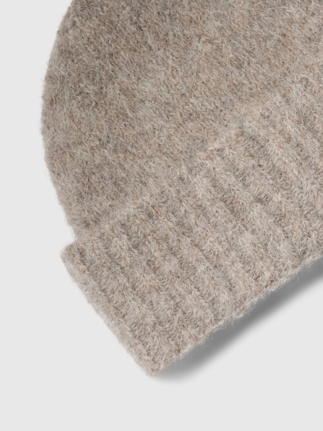 Slfgabriella Wool Blend Knit Beanie