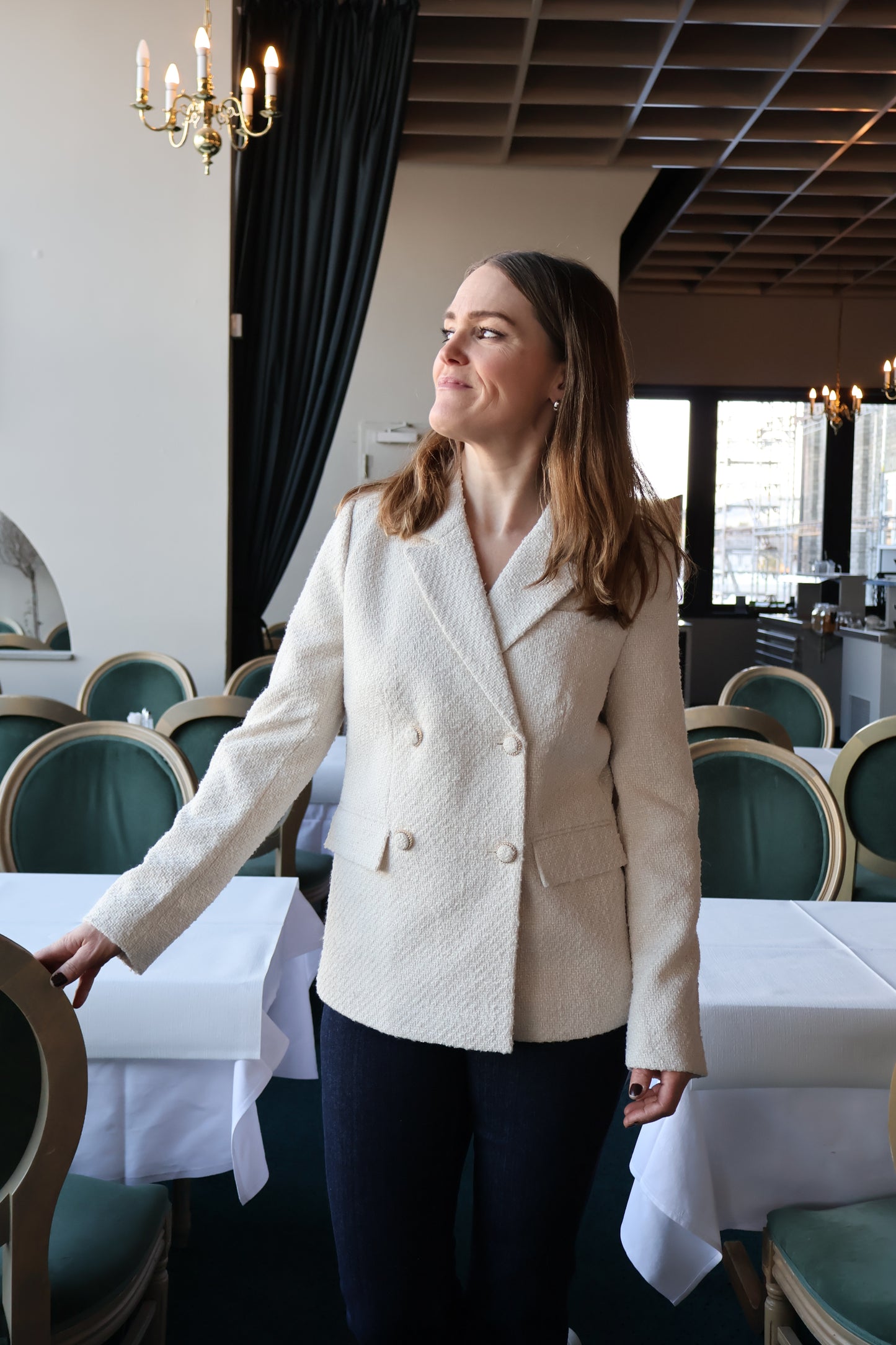 Yaspetra Ls Boucle Blazer Noos
