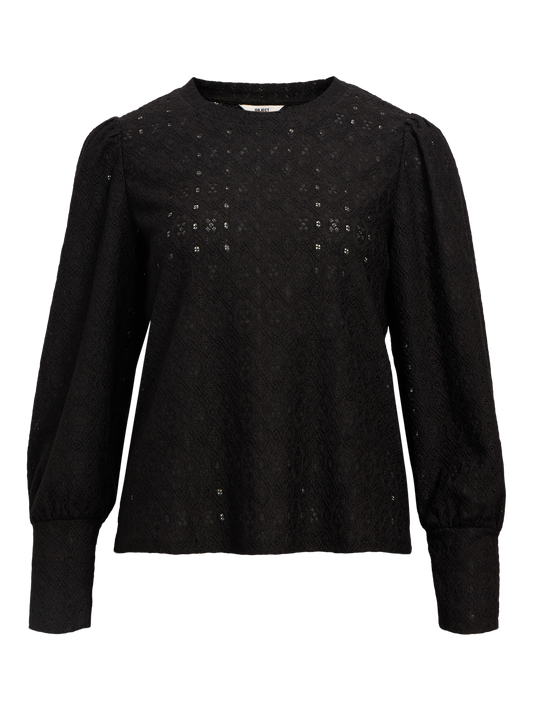 OBJLAILA L/S RE TOP NOOS