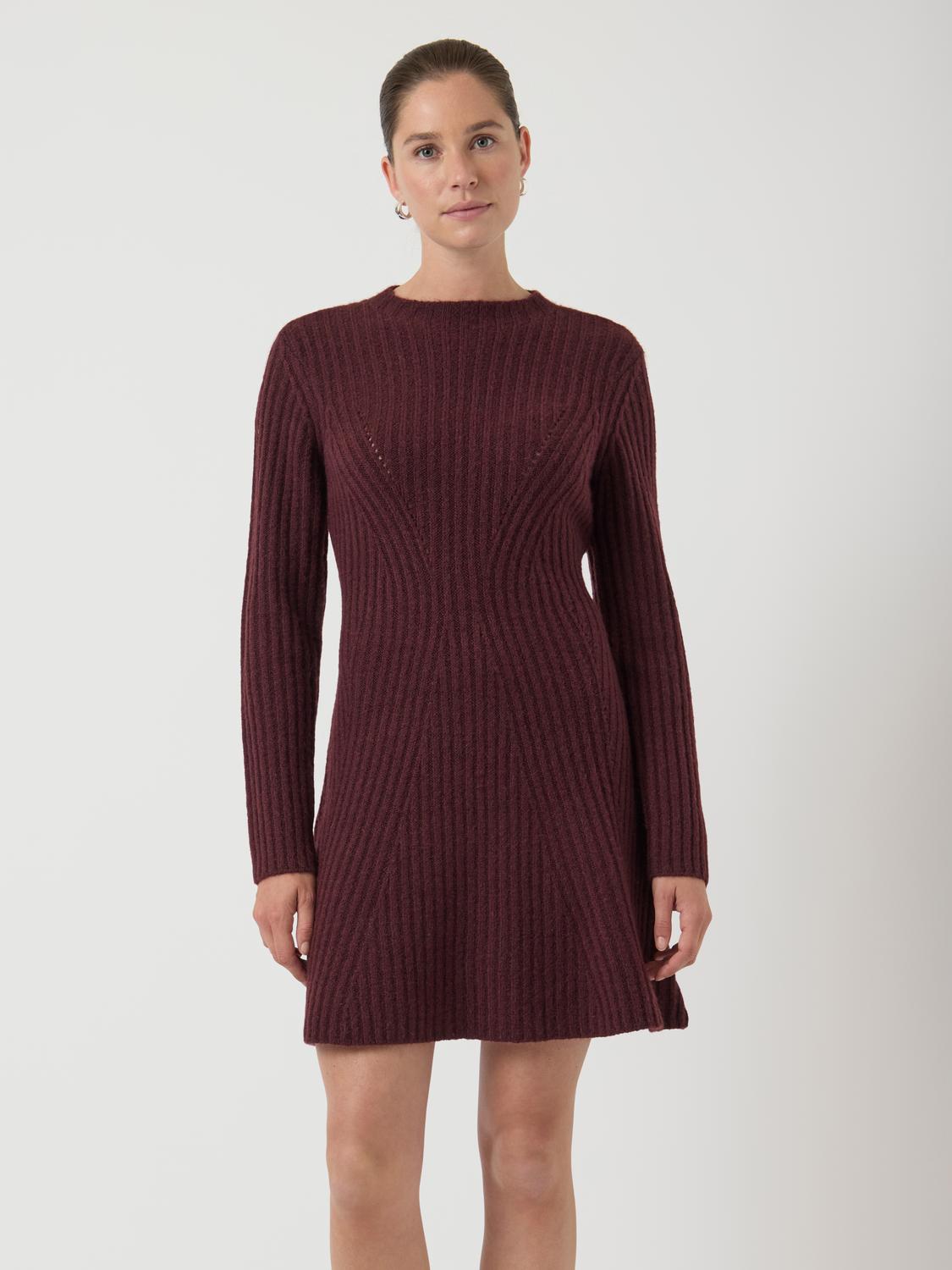 Yasdolly Ls Knit Dress S. Noos