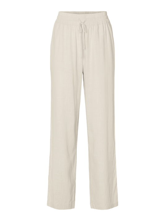 Slfviva-gulia hw long linen pant