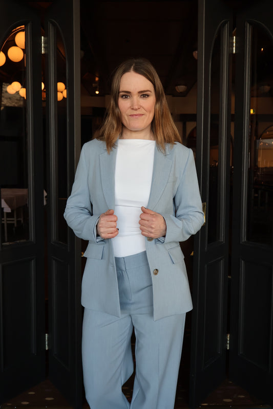 Slwrita Ls Classic Blazer Mel Noos