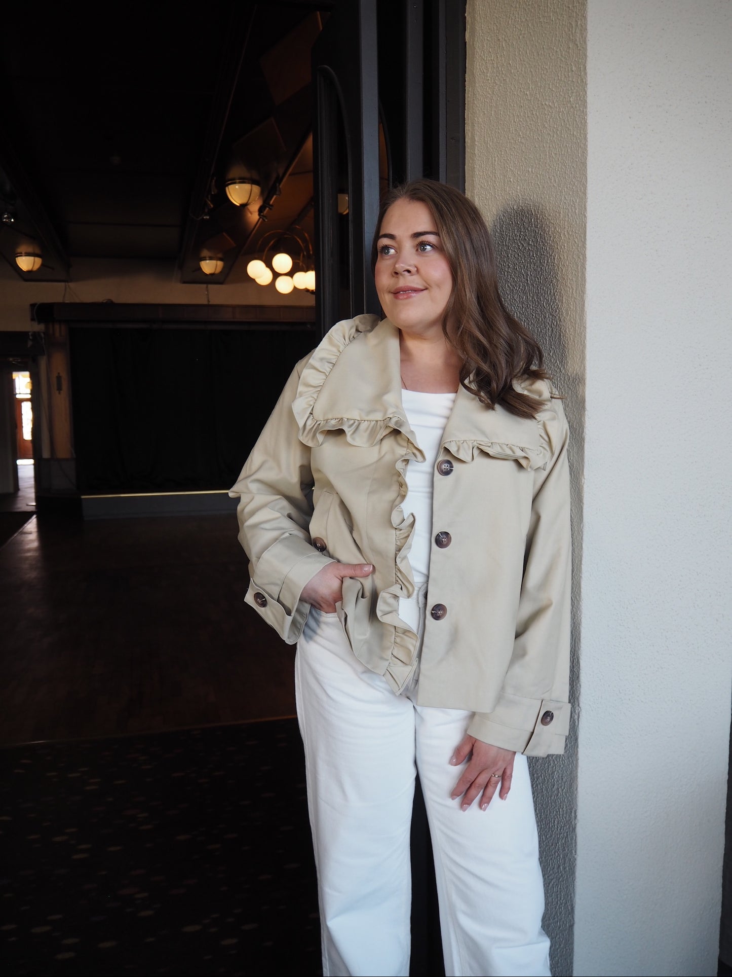 Yaselsana Ls Short Trenchcoat Noos