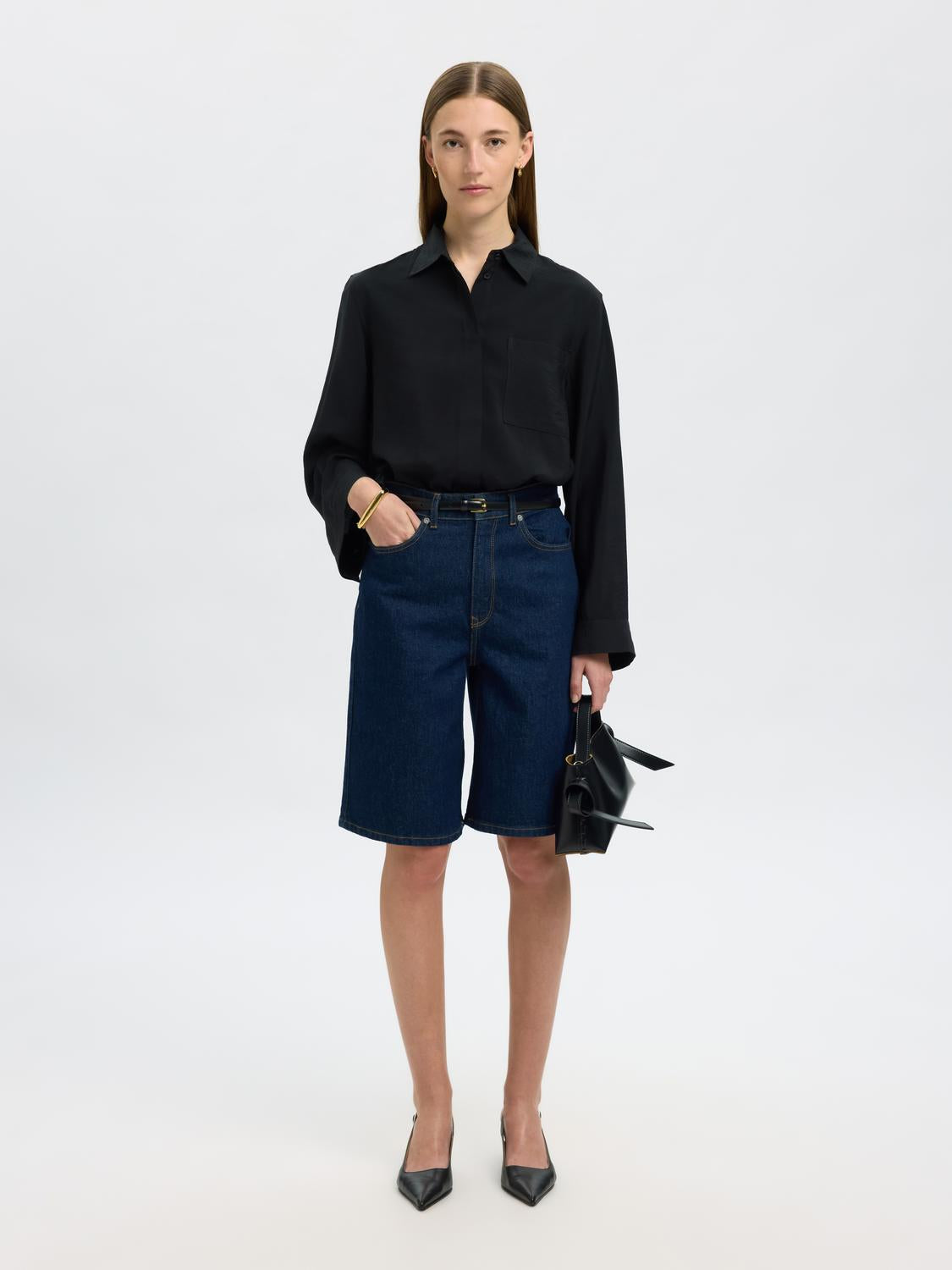 SLFAMARA LS RELAXED SHIRT