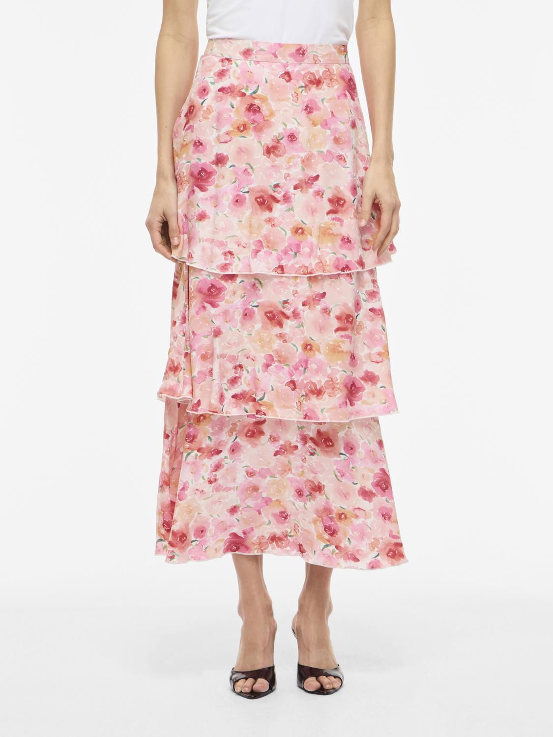 Viastra Hw Flounce Ankel Skirt/dc