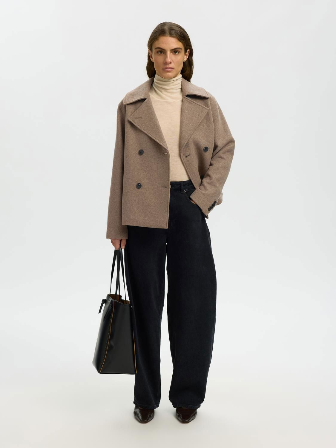 Slwzia-Alma Wool Blend Jacket Noos