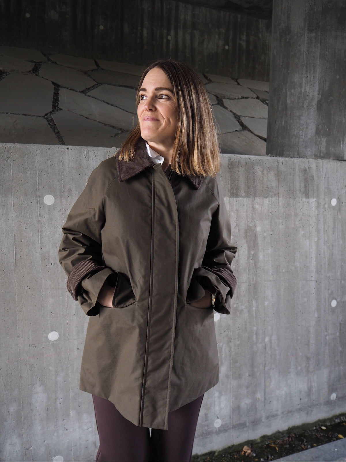 Slwwilma Waxed Jacket Noos
