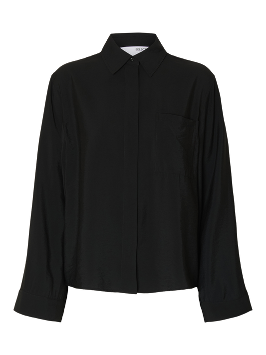 SLFAMARA LS RELAXED SHIRT