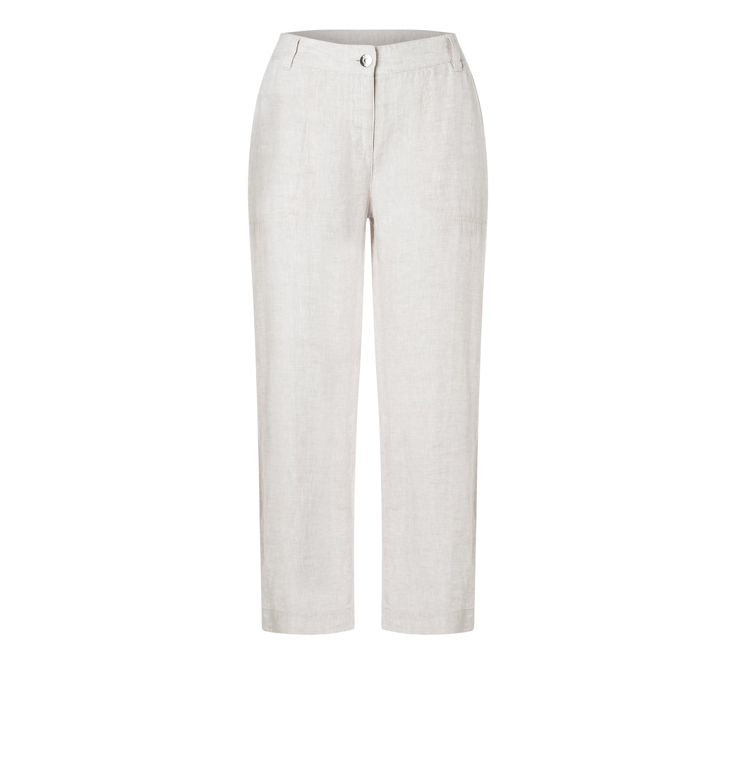 NORA cropped fog grey melange