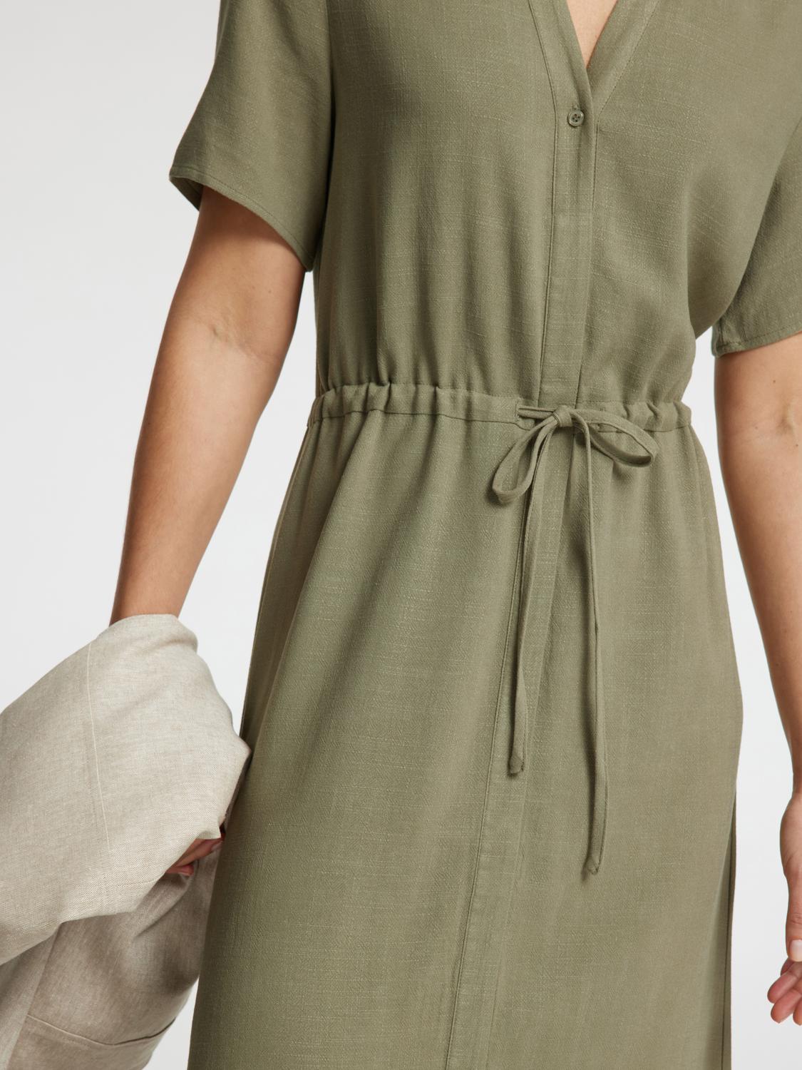 Slfviva-damina ss ankle dress
