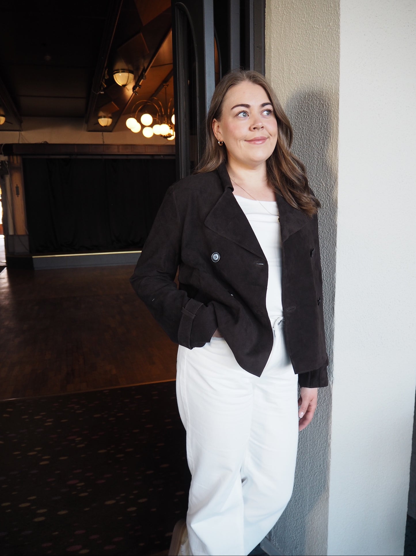 NOPARIS Suede Trenchcoat