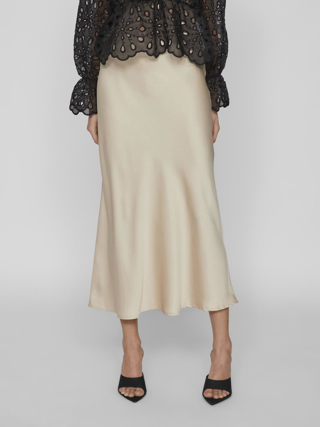 Viellette Hw Midi Skirt - Noos