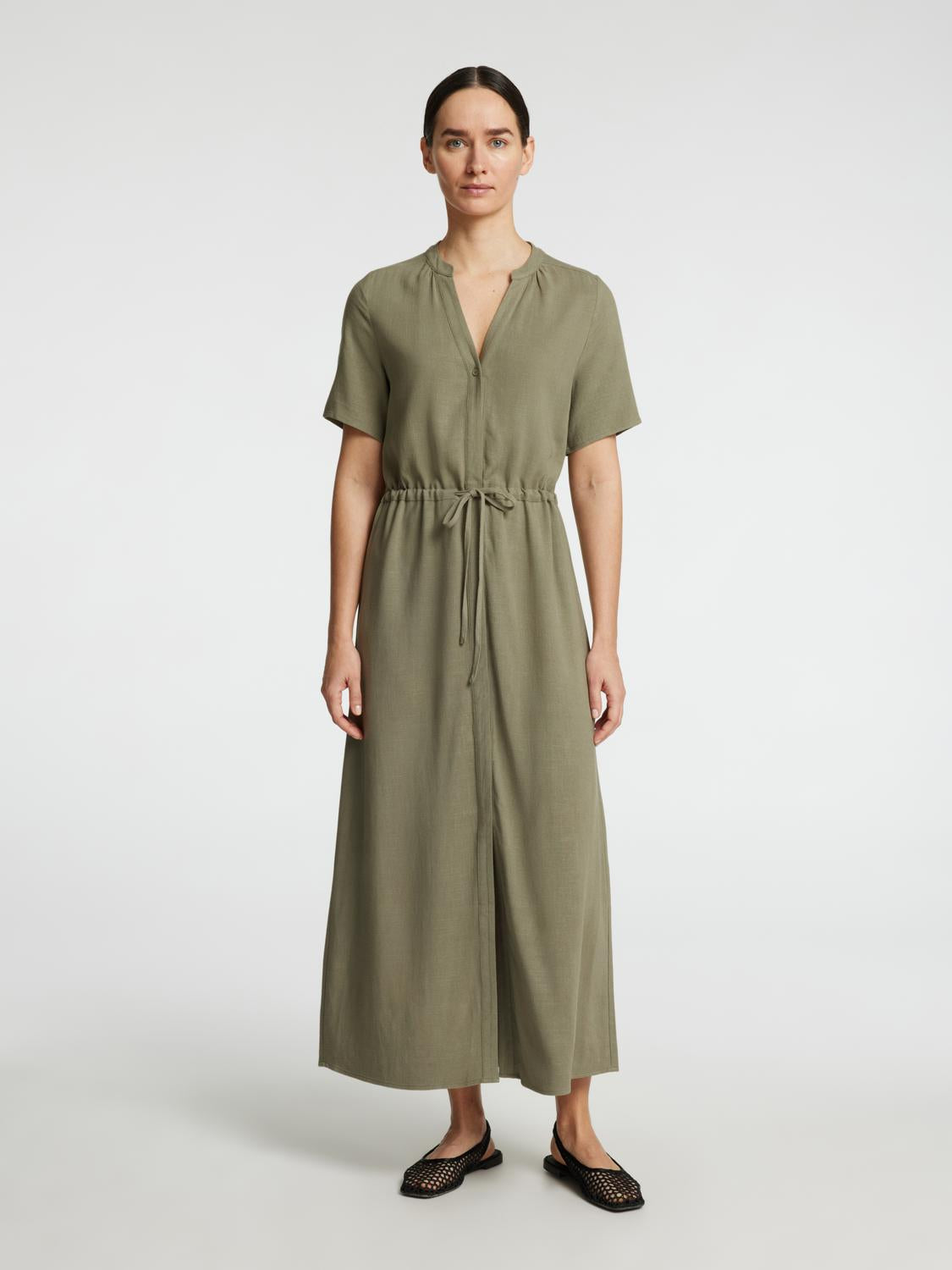 Slfviva-damina ss ankle dress