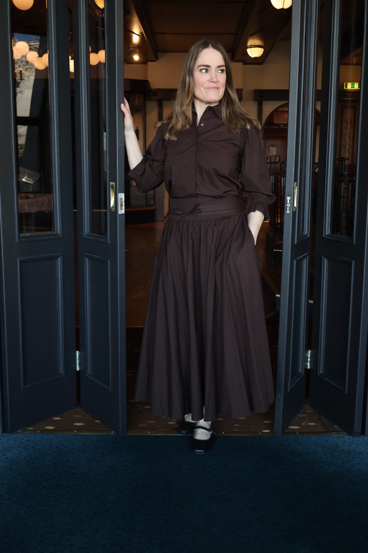 Astrid Skirt Chocolate