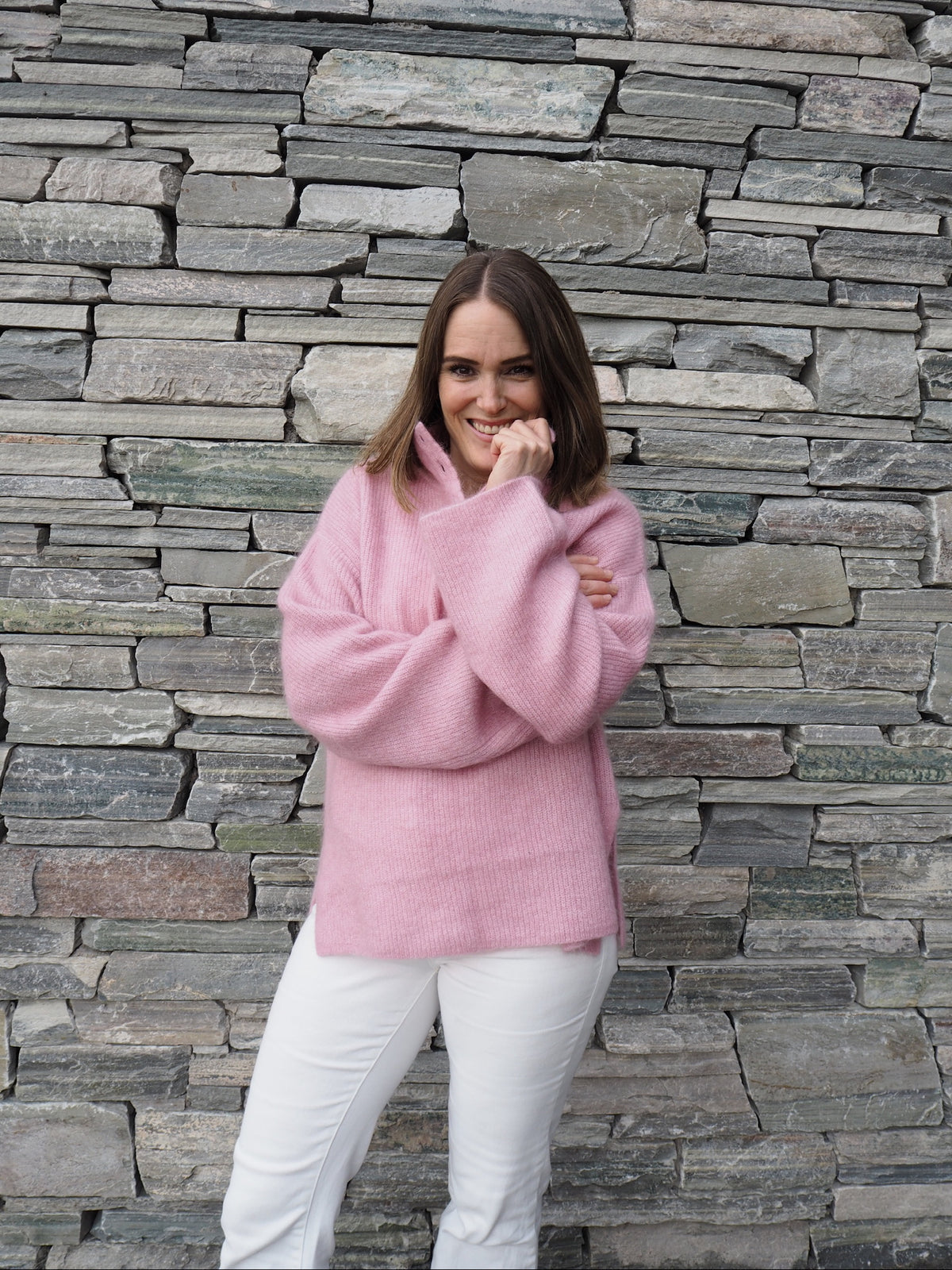 Enea Sweater Soft Pink