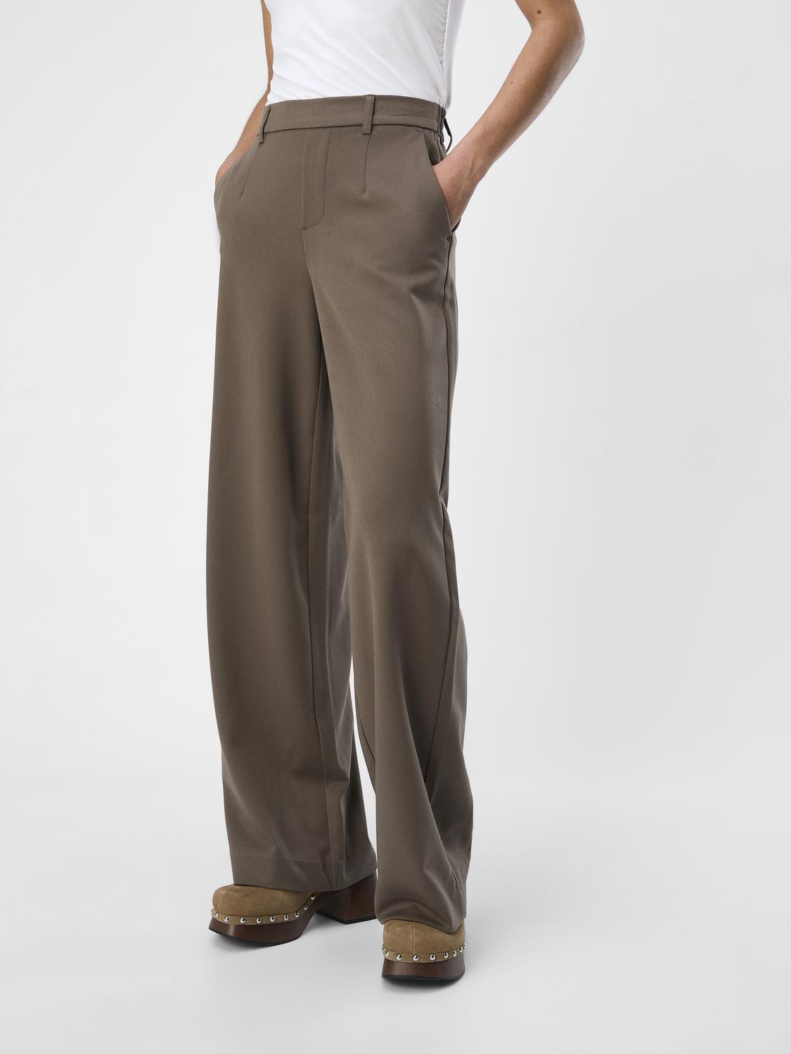 Lisa Wide Pant - Morel