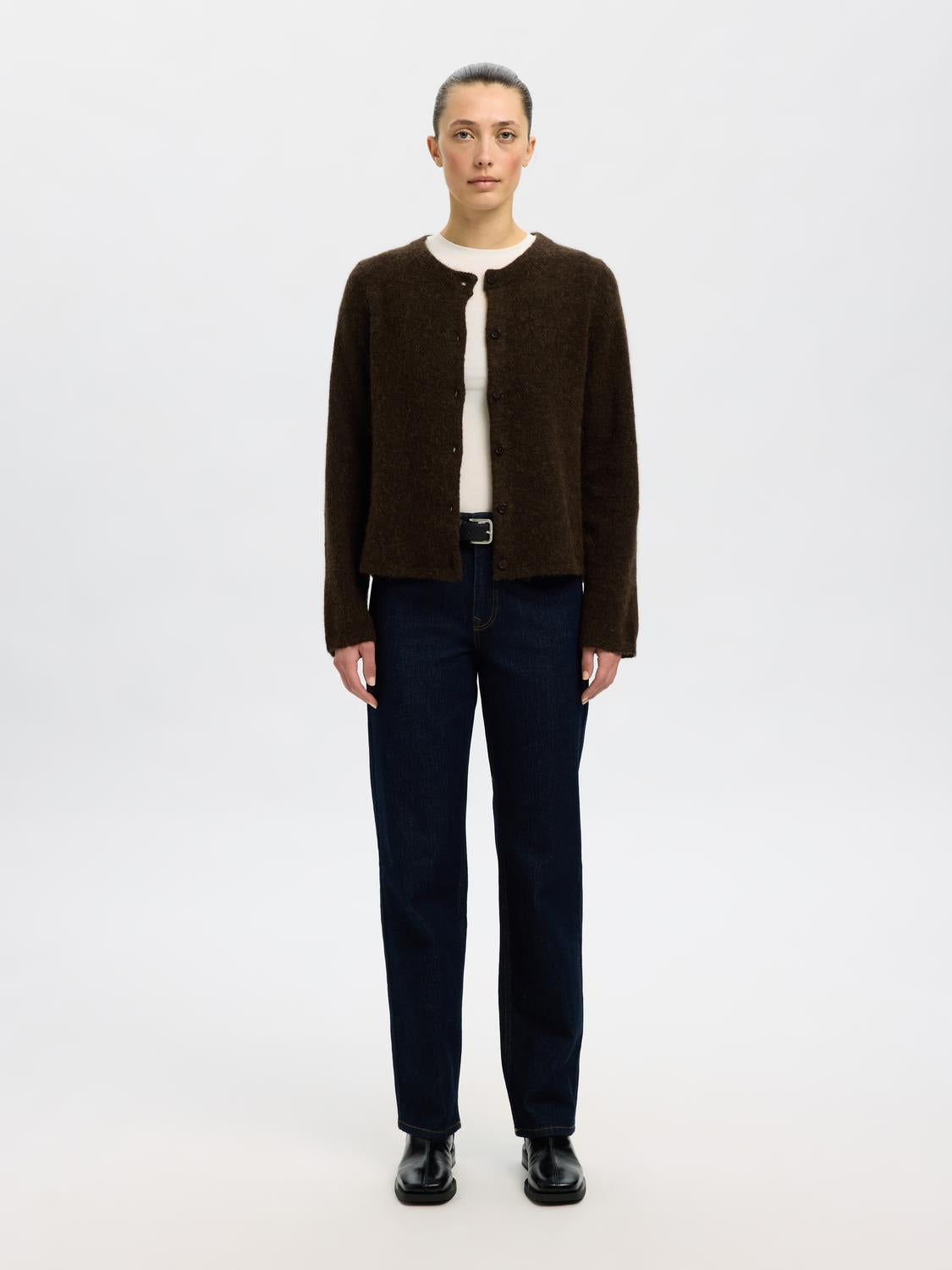 Slflulu New Ls Knit Cardigan Noos