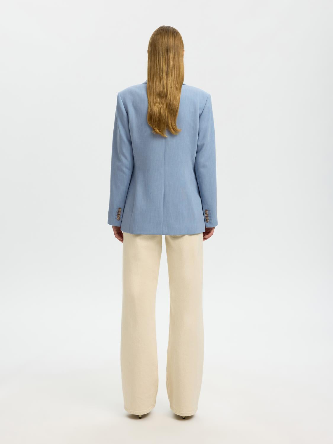 Slwrita Ls Classic Blazer Mel Noos
