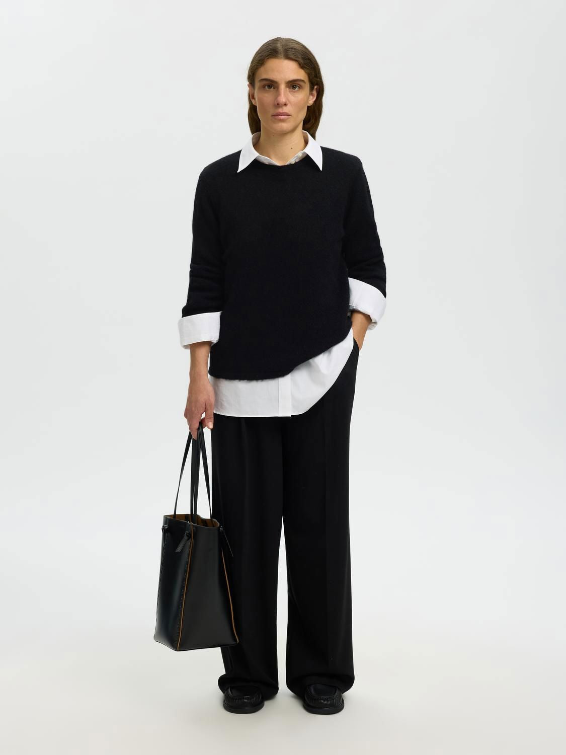 Slwlulu New Ls Knit O-Neck Noos
