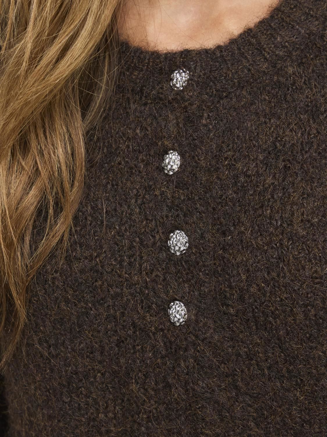 Vibows 3/4 Knit Cardigan/ln/1